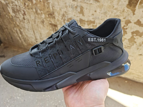 Replay Shoes - for men סניקרס נעלי ריפלי לגבר בצבע שחור